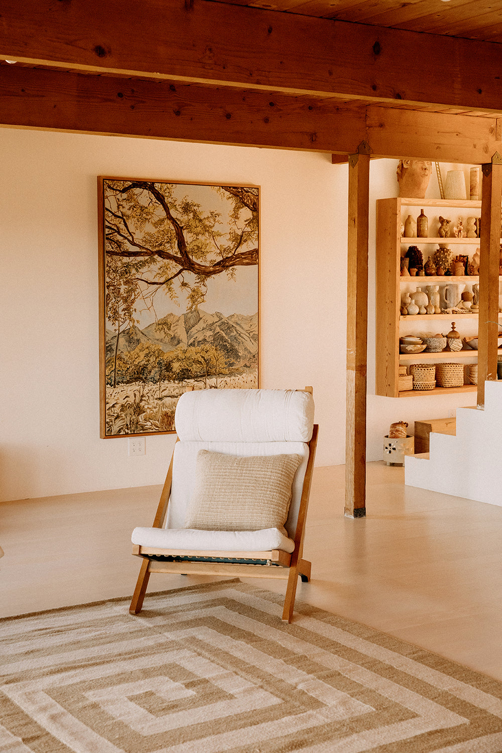 Spirals | Beige & Camel