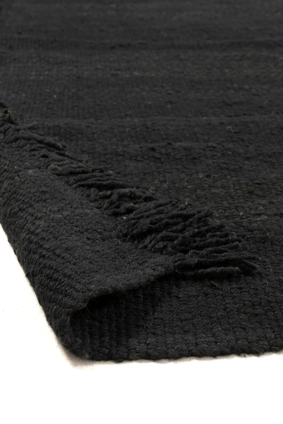 Clásica | Negro + Flecos