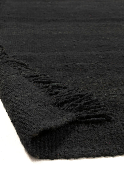 Clásica | Negro + Flecos