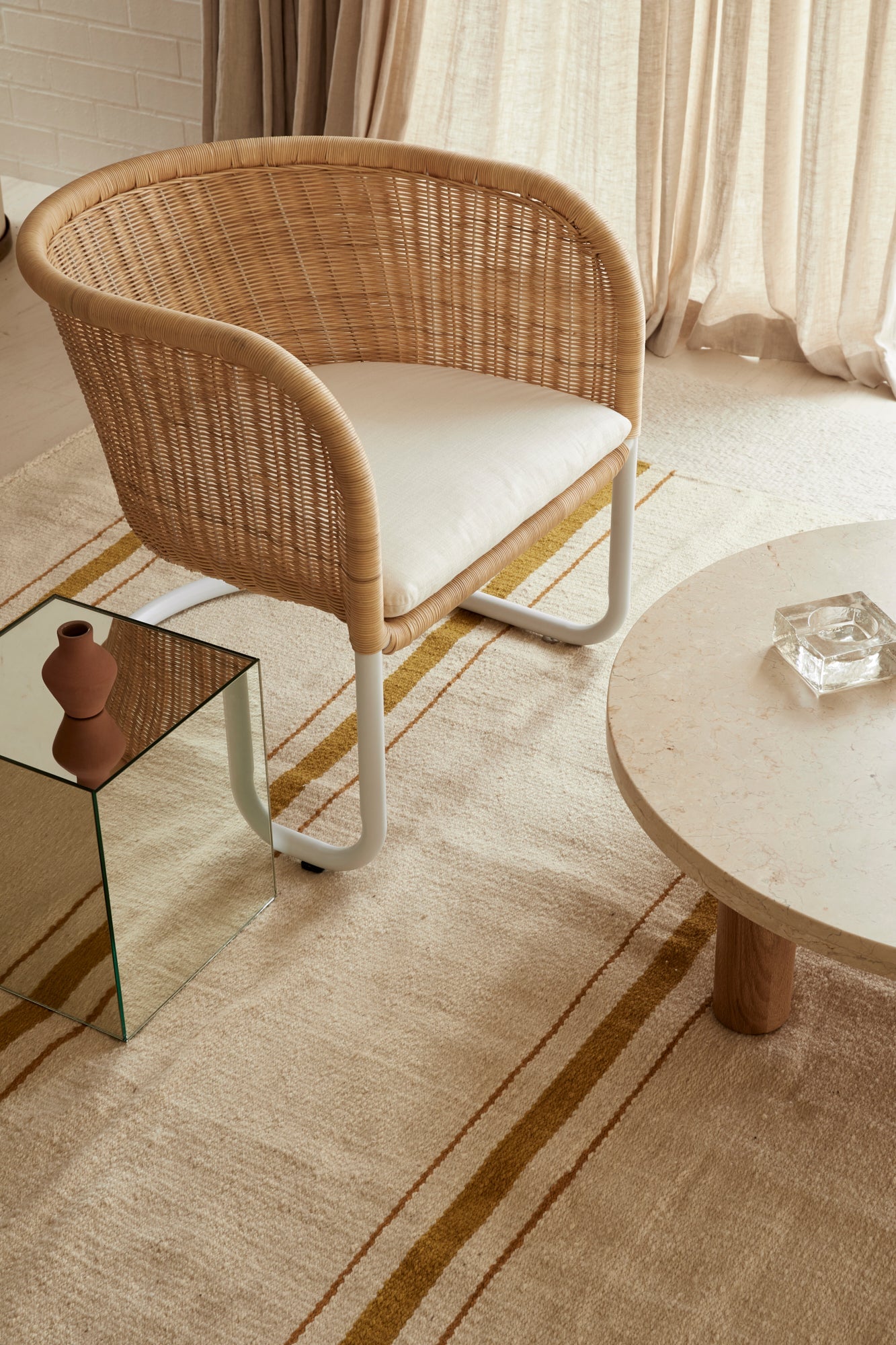 Lola | Natural, Mostaza & Cobre