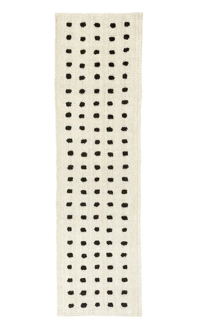 Cristina Runner | Natural & Black