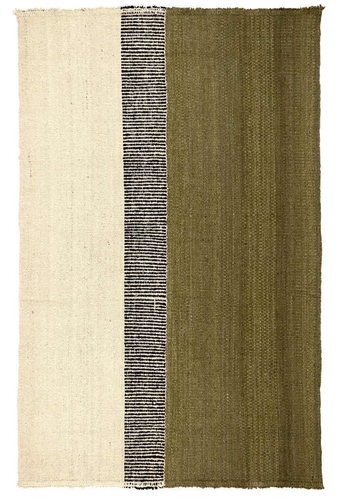 Paloma | Moss, Black & Natural