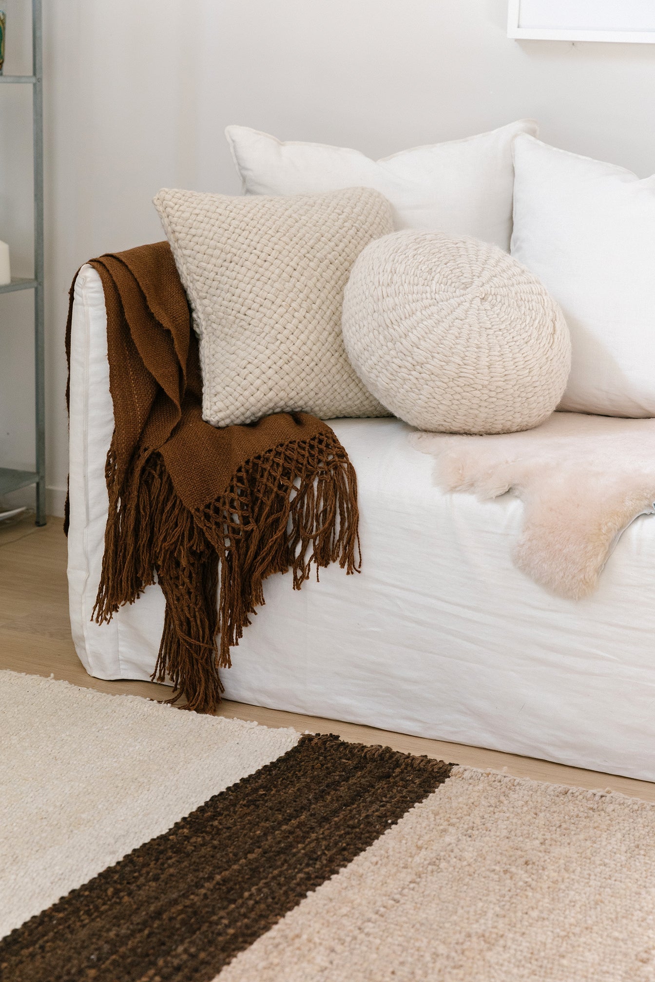 Danna | Natural, Marrón Natural & Arena