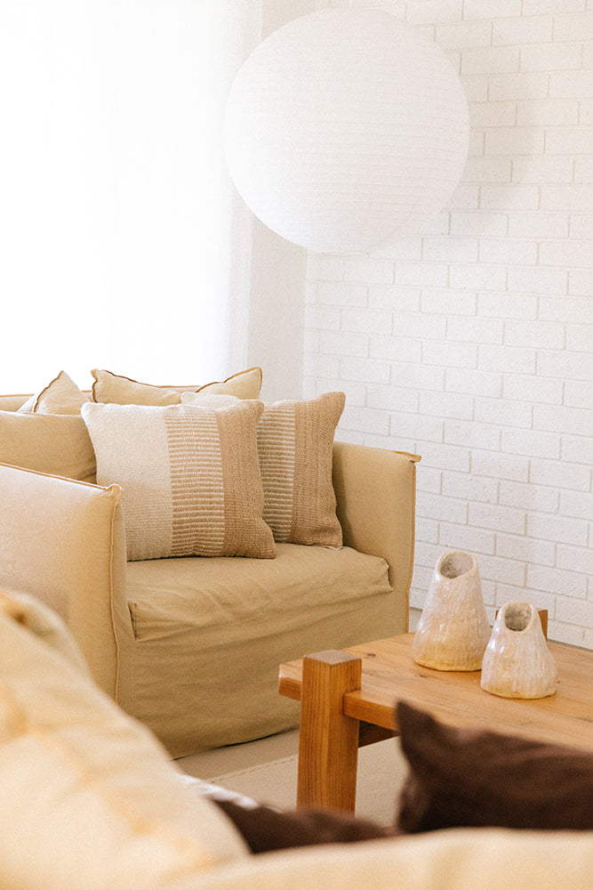 Almohadón Paloma | Natural & Sand