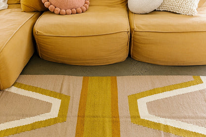 Toia | Mustard, Lilac, Natural & Copper
