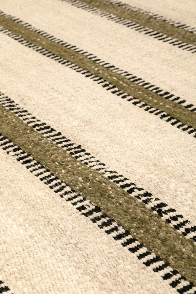 Vera | Natural, Black & Moss
