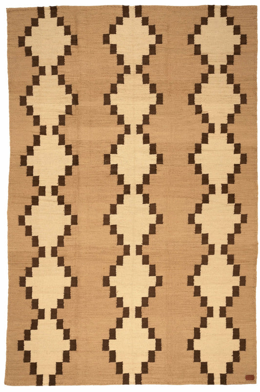 Malena | Camel, Marrón Natural & Beige