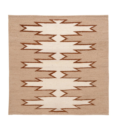 Mini Etnica #3855 | Arena, Marrón & Blanco