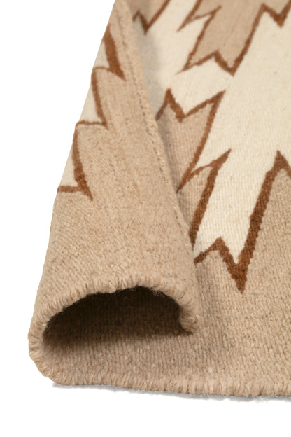 Mini Etnica #3855 | Arena, Marrón & Blanco