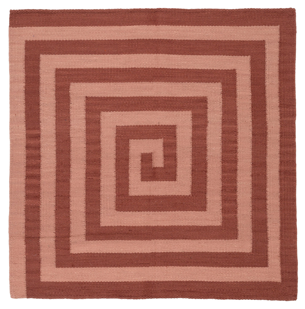 Spirals | Dusty Peach & Rust