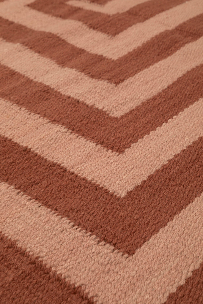 Spirals | Dusty Peach & Rust