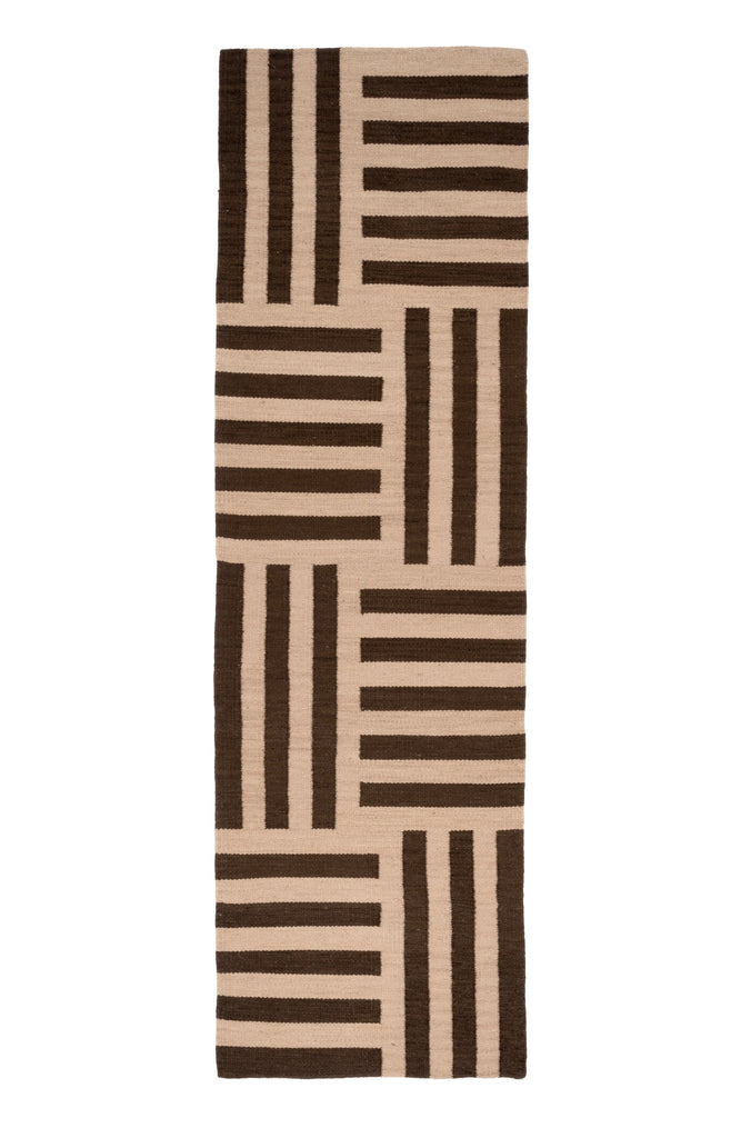 Woven Pasillo | Coffee & Camel