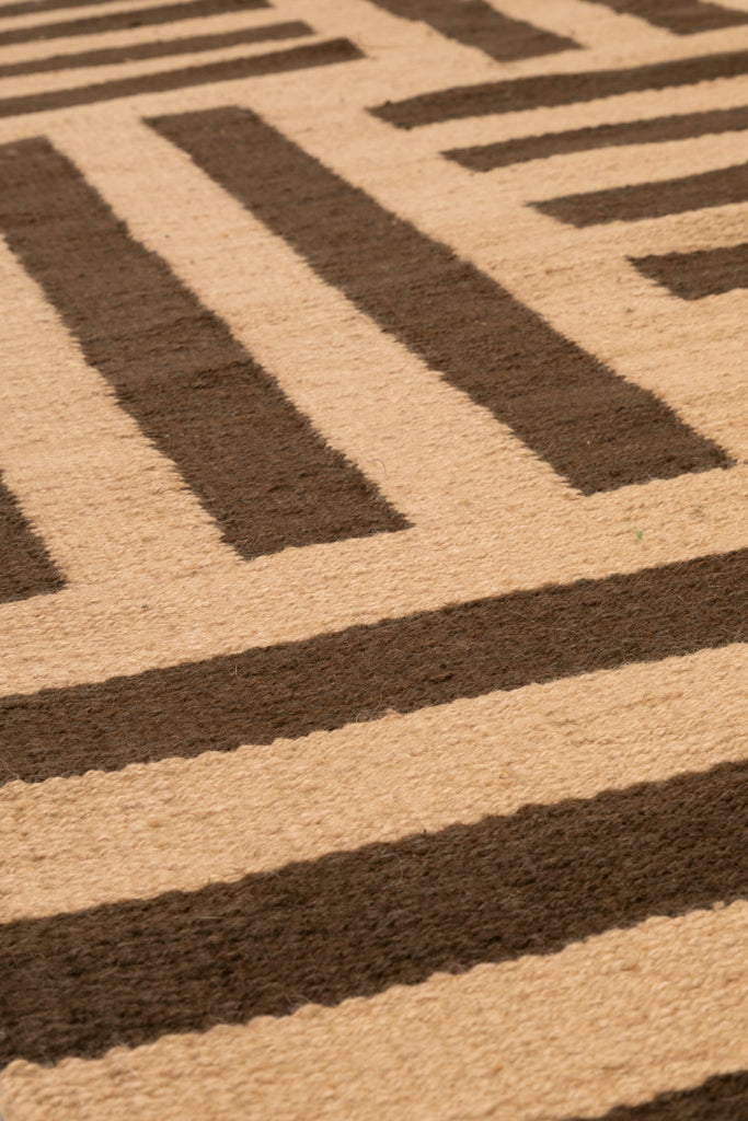 Woven Pasillo | Coffee & Camel