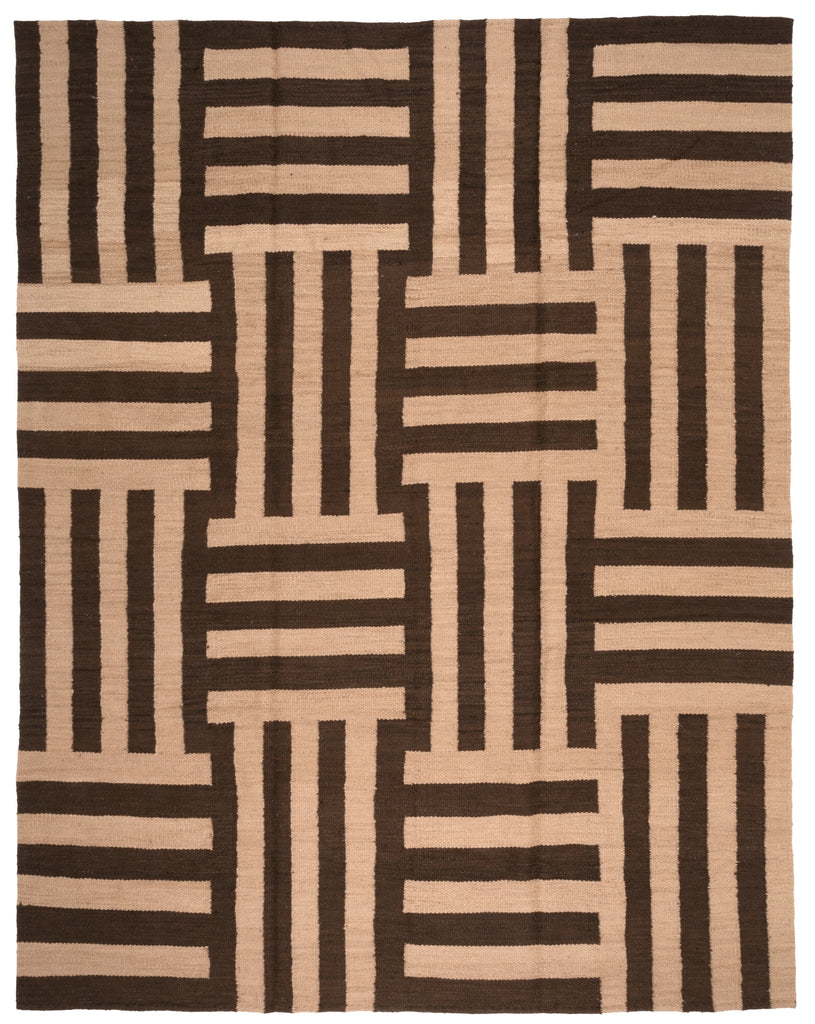 Woven | Camel & Coffee