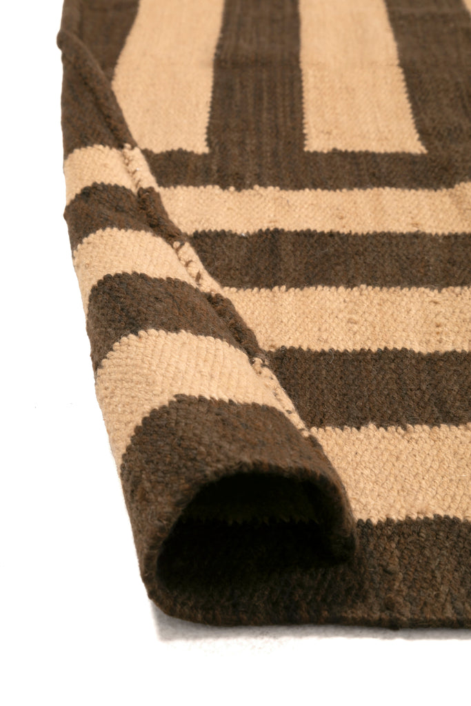 Woven | Camel & Coffee