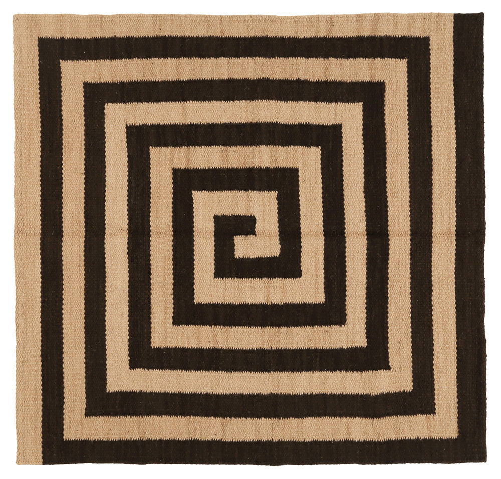 Spirals | Camel & Natural Brown