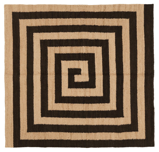 Spirals | Camel & Natural Brown