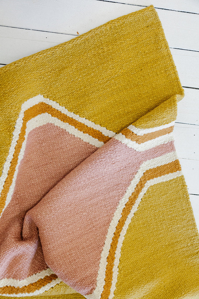 Jimena | Mustard, Dusty Pink, Natural & Copper