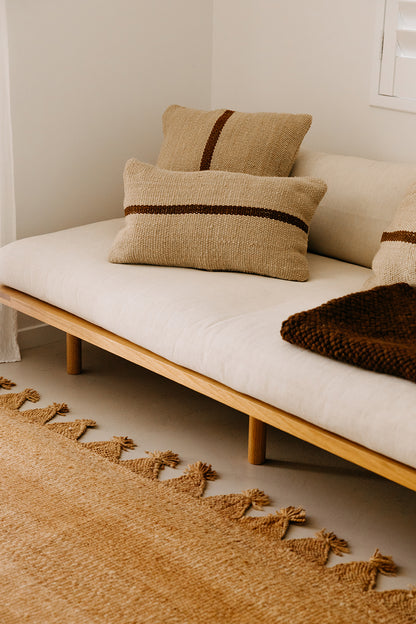 Almohadón Lola Lumbar | Sand & Rust