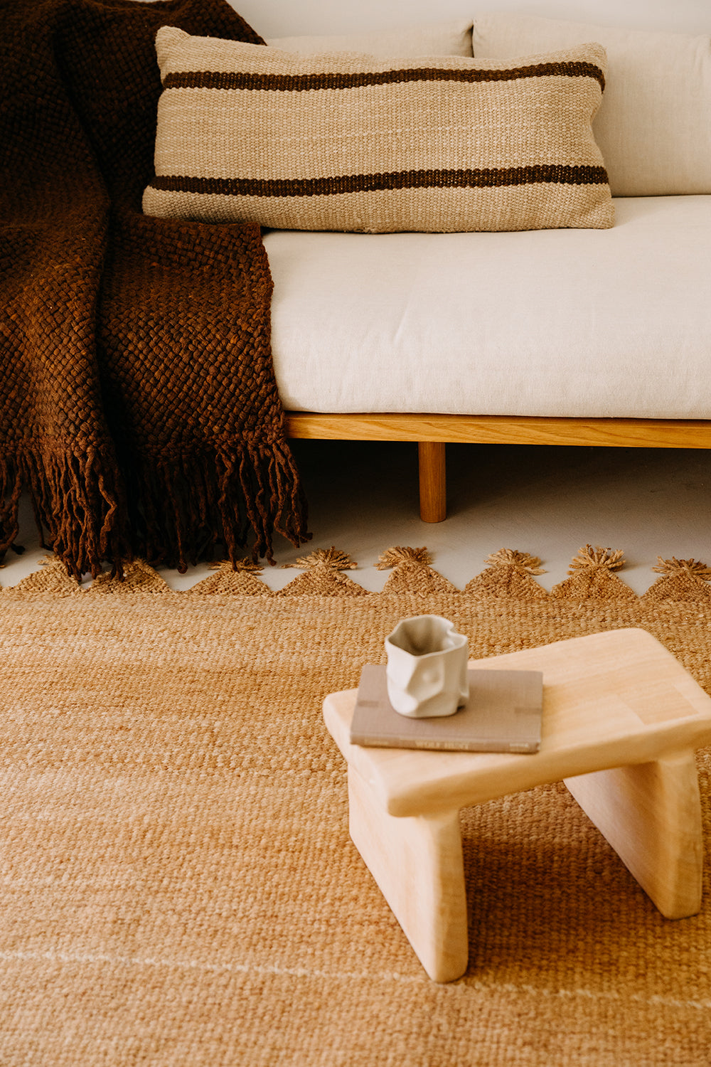 Almohadón Tomasa Lumbar | Sand & Rust