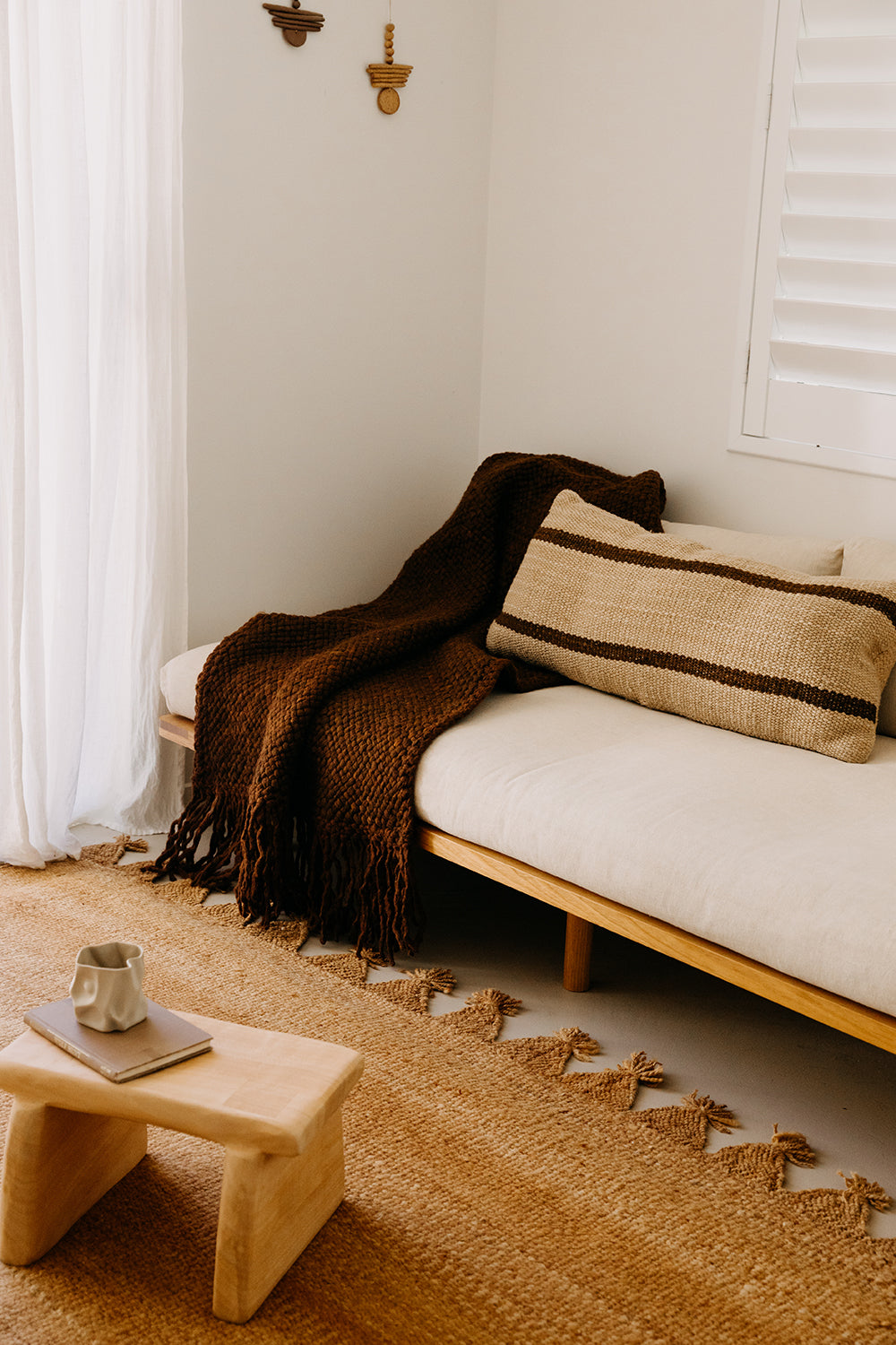 Almohadón Tomasa Lumbar XL | Sand & Rust