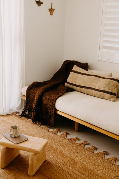 Almohadón Tomasa Lumbar XL | Sand & Rust