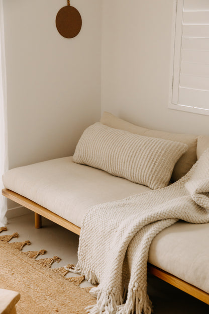 Almohadón Selva Lumbar XL | Natural