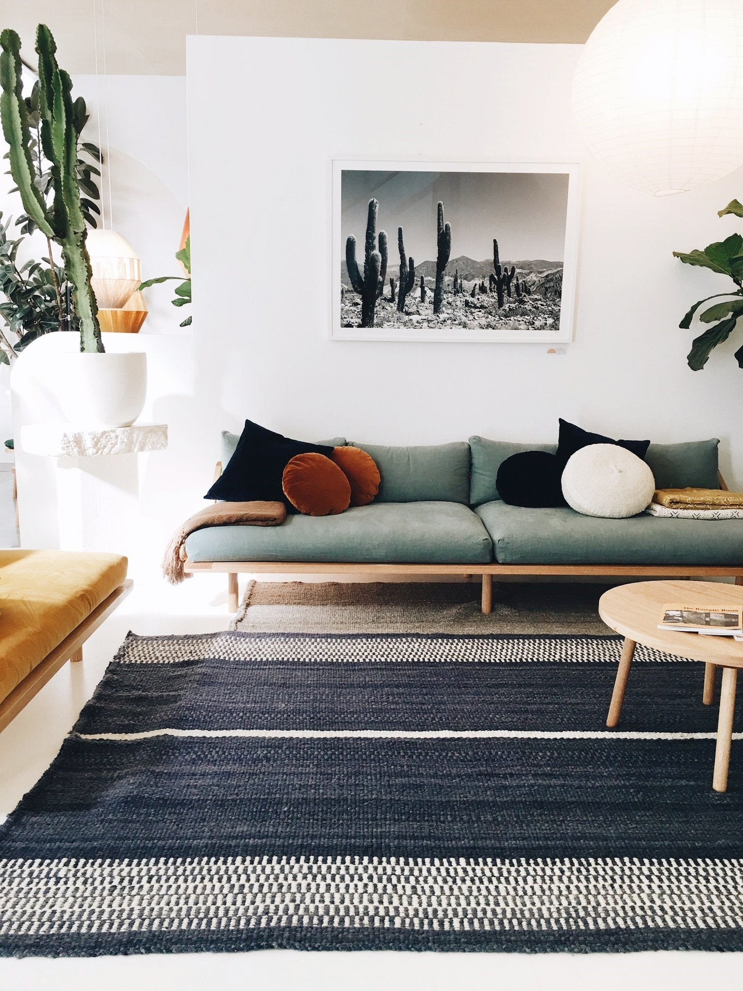 Ana | Azul Marino & Natural