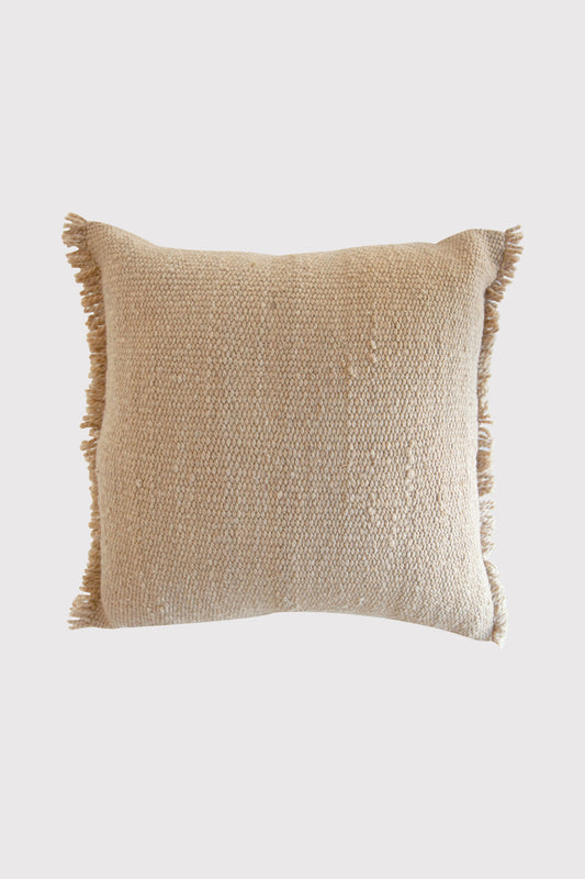 Almohadón Clásico Flecos | Arena