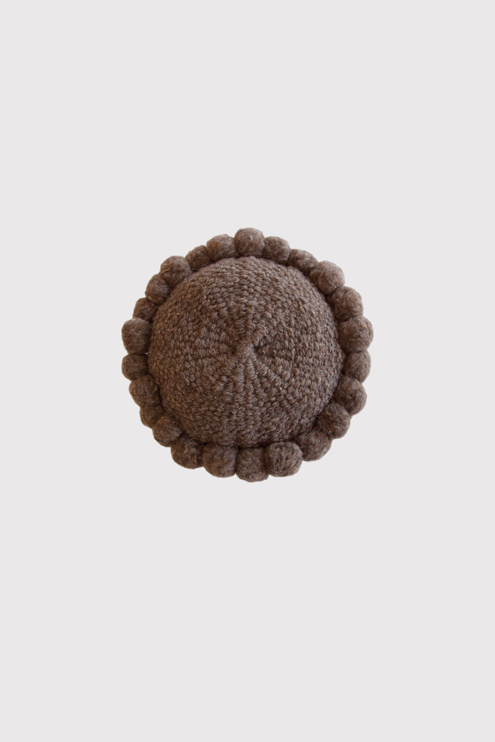 Almohadón Clásico Pom Pom Mini | Walnut