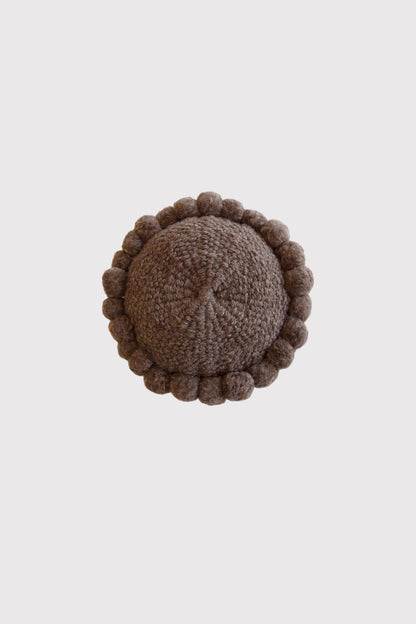 Almohadón Clásico Pom Pom Mini | Walnut