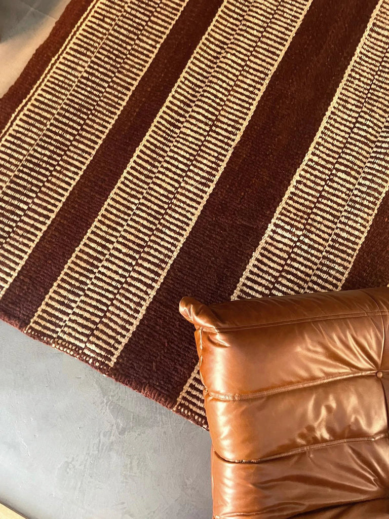 Fernanda | Burgundy & Natural