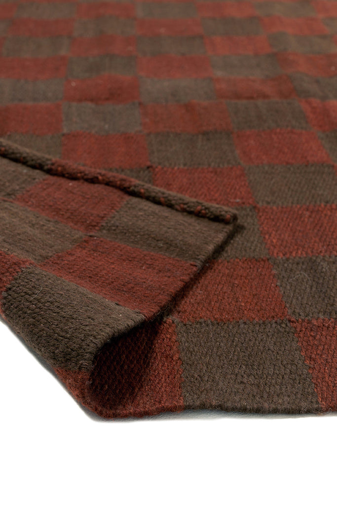 Forma #1 | Burgundy & Natural Brown