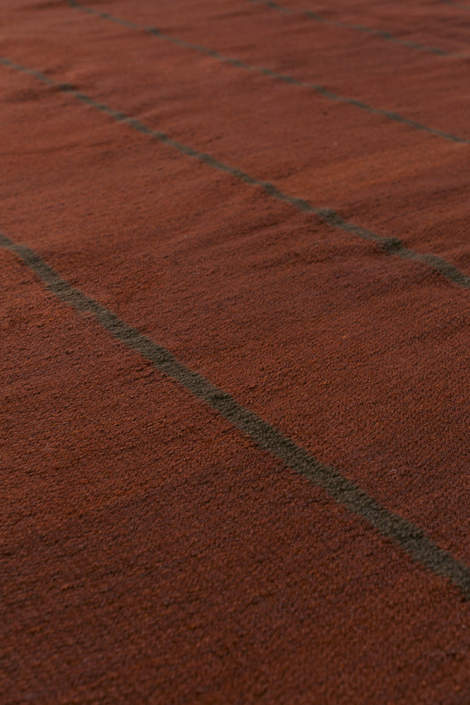 Forma #3 | Burgundy & Natural Brown