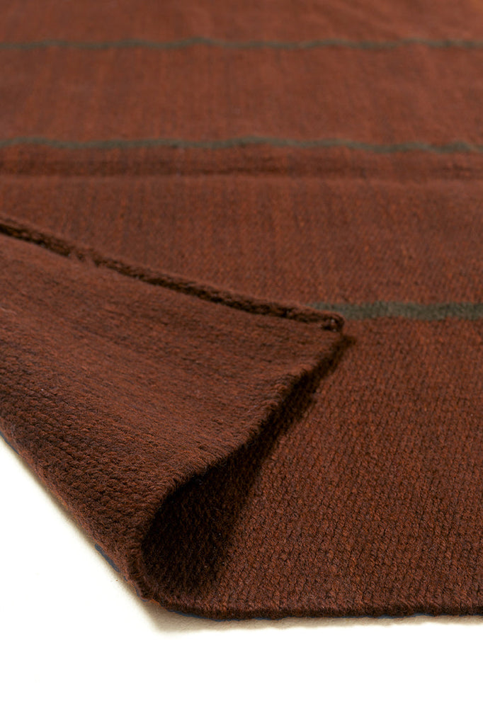 Forma #3 | Burgundy & Natural Brown