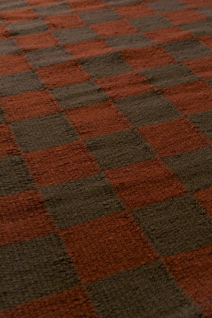 Forma #1 Pasillo | Burgundy & Natural Brown
