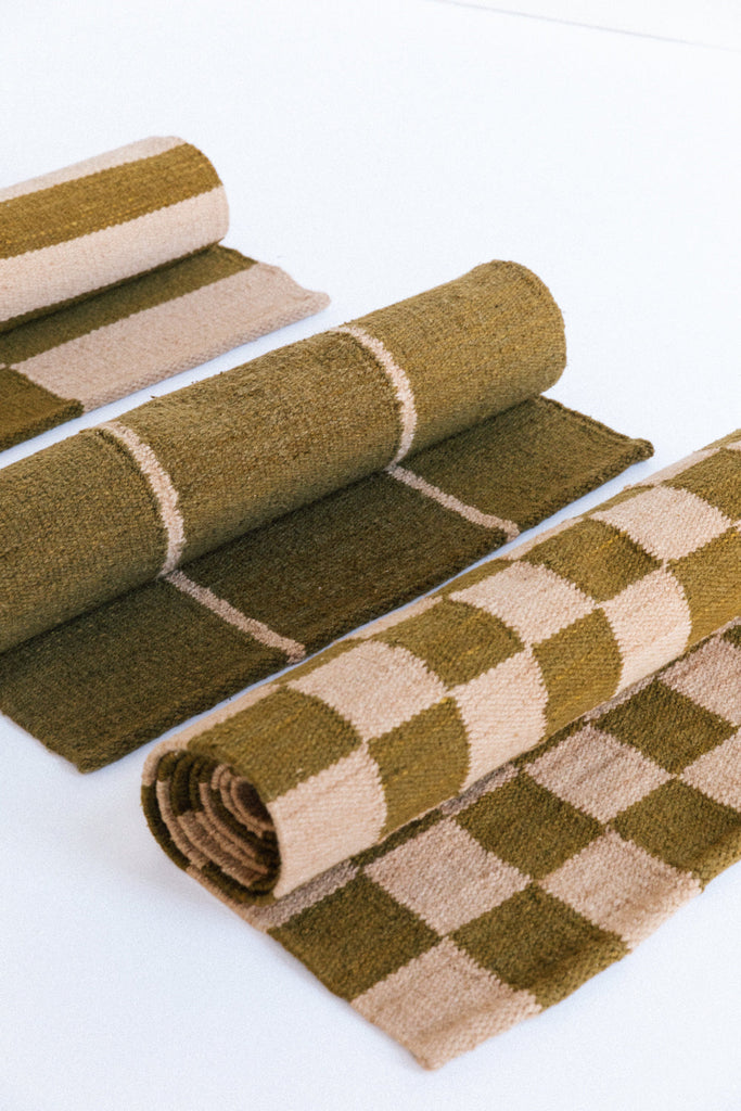 Forma #1 Pasillo | Olive & Camel
