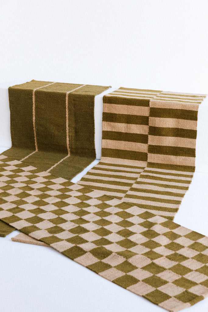 Forma #1 Pasillo | Olive & Camel