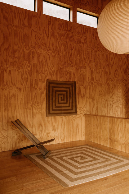 Spirals | Beige & Camel