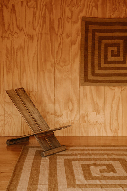 Spirals | Beige & Camel