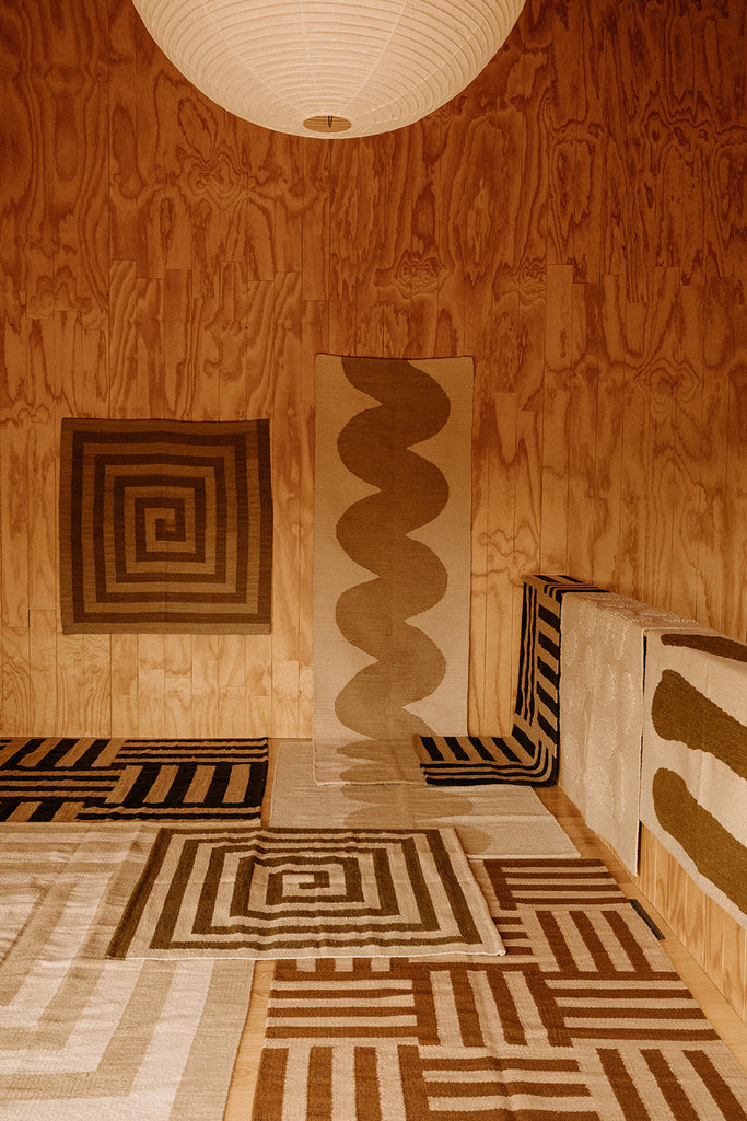 Spirals | Camel & Chestnut
