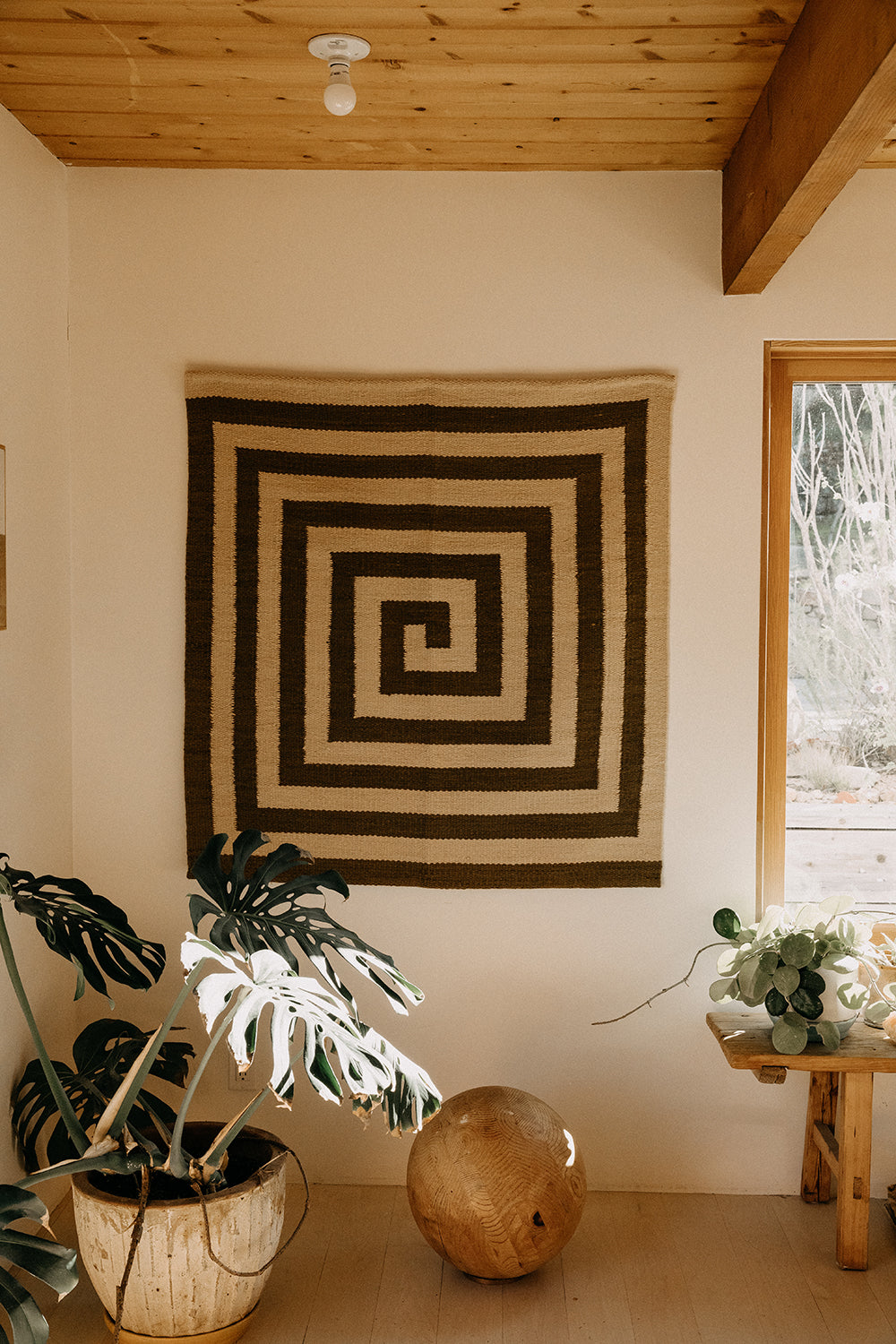 Spirals | Oliva & Beige