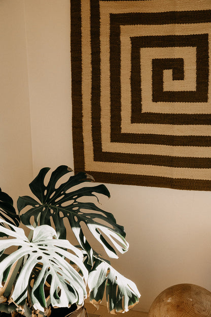 Spirals | Oliva & Beige