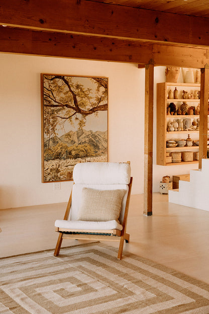 Spirals | Beige & Camel