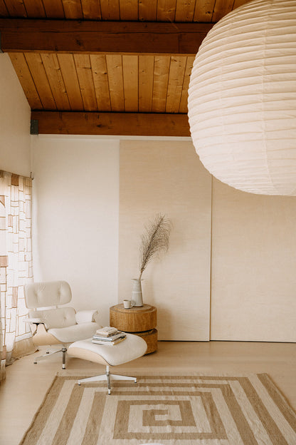 Spirals | Beige & Camel