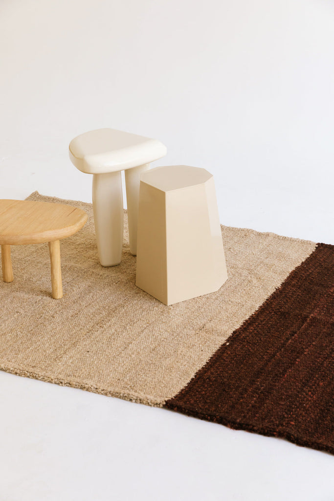 Luz | Sand & Burgundy