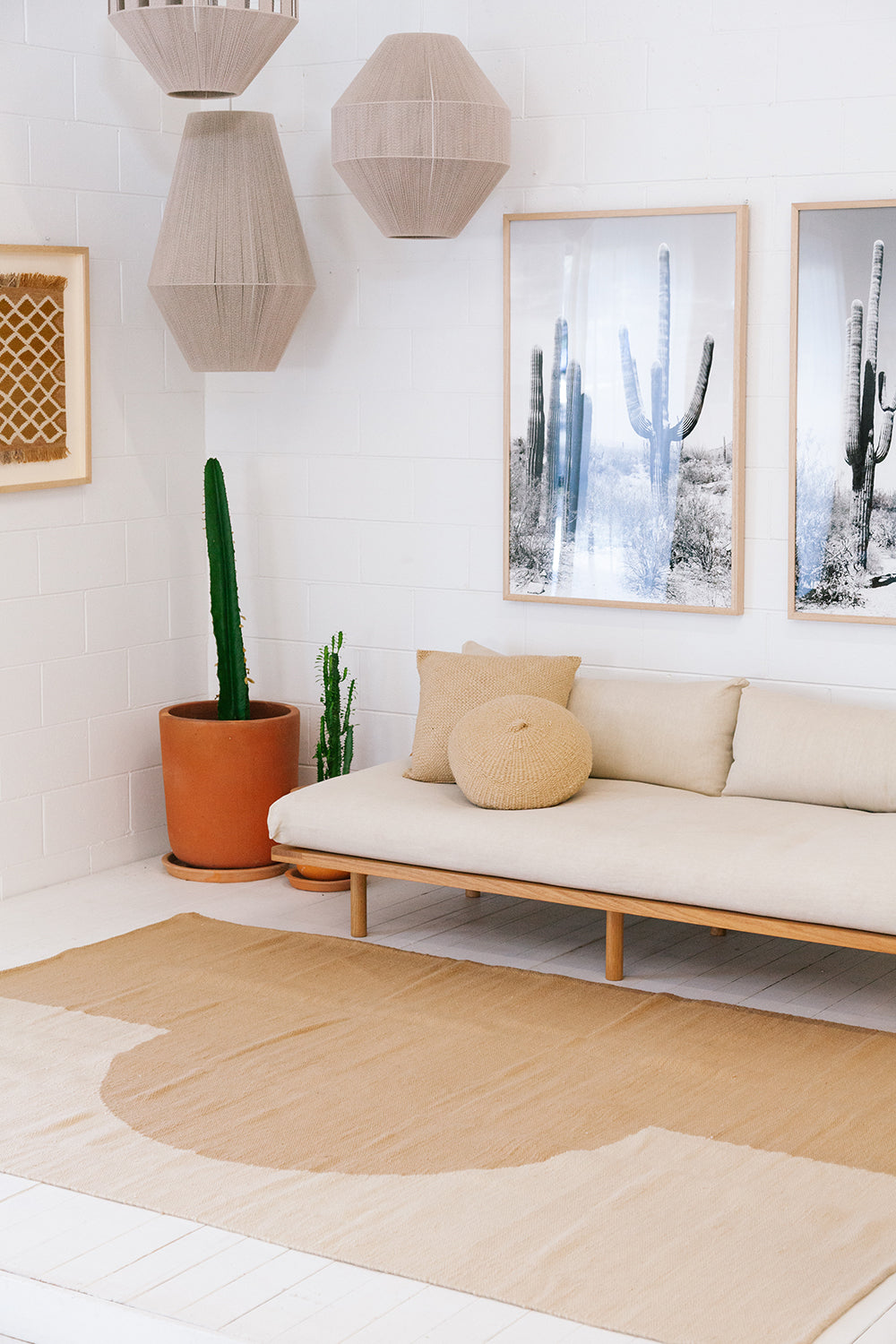 Horizonte | Camel & Beige