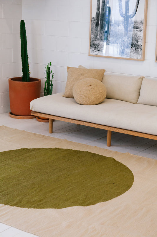 Sol | Beige & Oliva