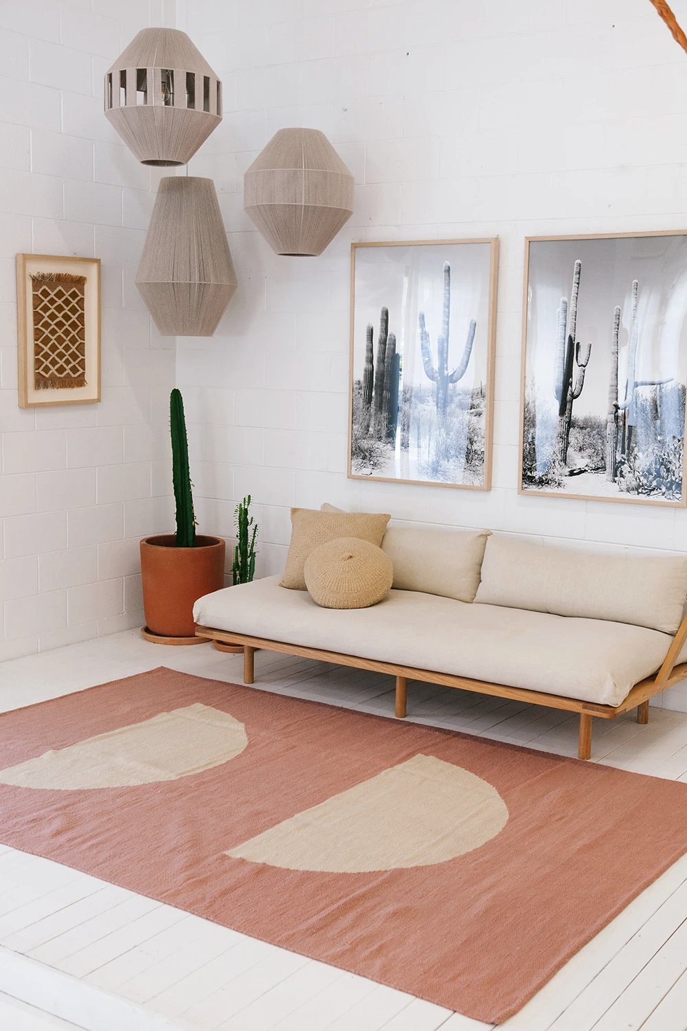 Dos Luna | Rosa Viejo & Beige