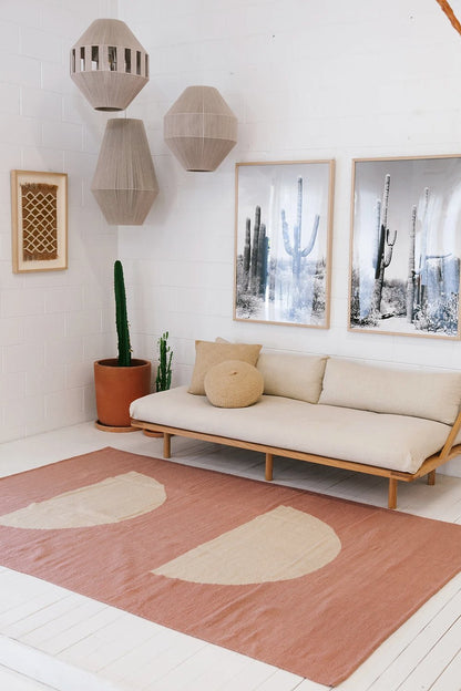 Dos Luna | Rosa Viejo & Beige